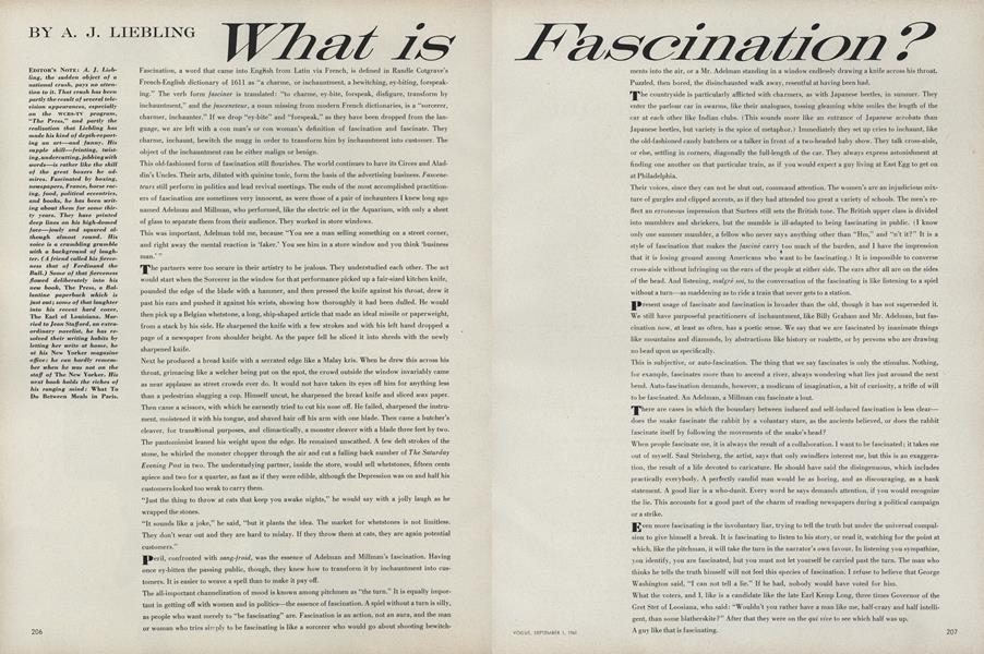 What is Fascination?