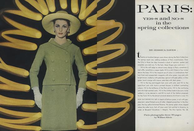 Paris: Yes-s and No-s in the Spring Collections