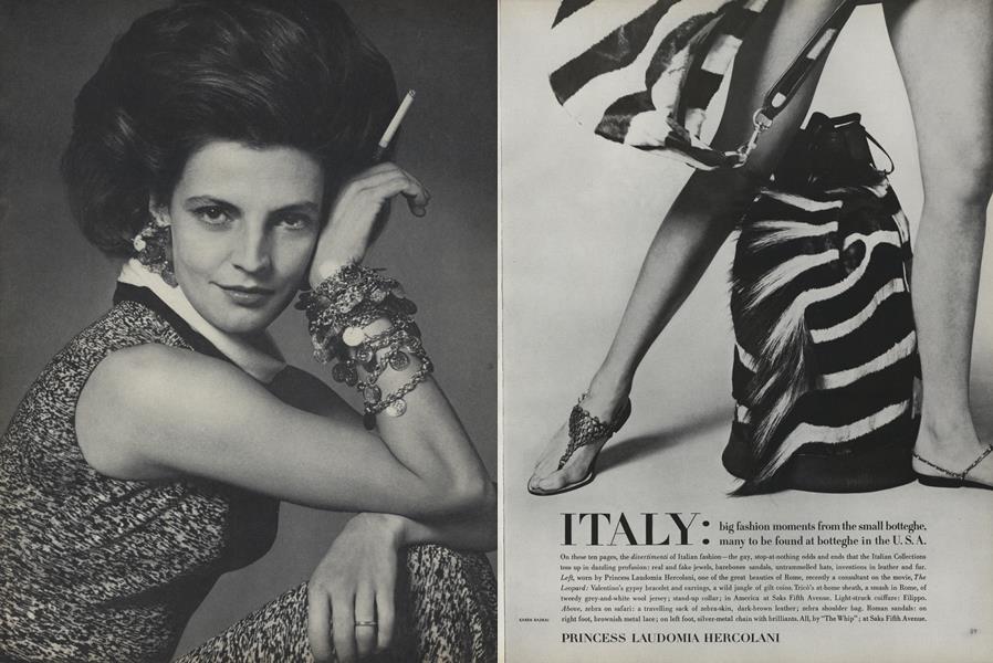 Italy: Big Fashion Moments from the Small Botteghe, Many to be Found at Botteghe in the U.S.A.