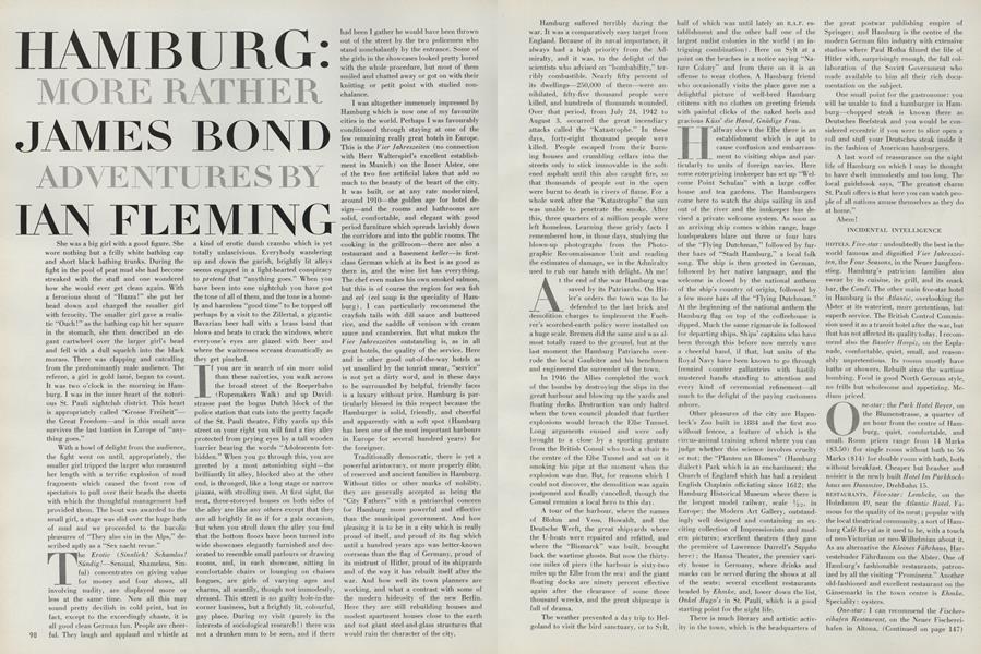 Hamburg: More Rather James Bond Adventures