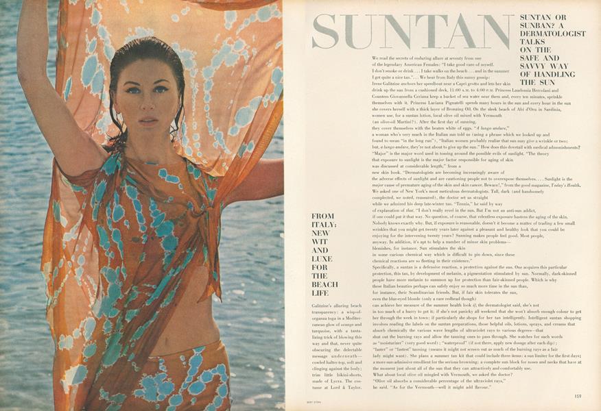 Suntan or Sunban: A Dermatologist Talks
