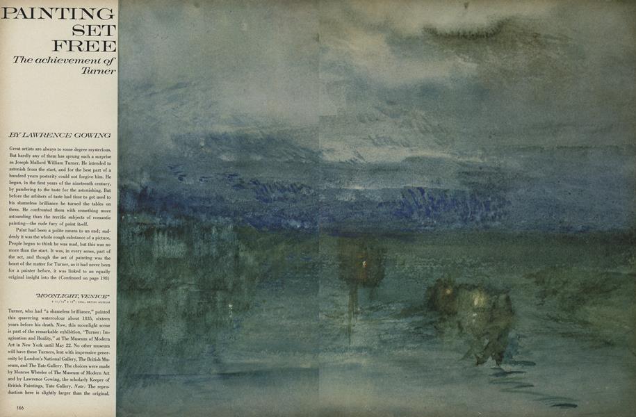 Painting Set Free: the Achievement of Turner