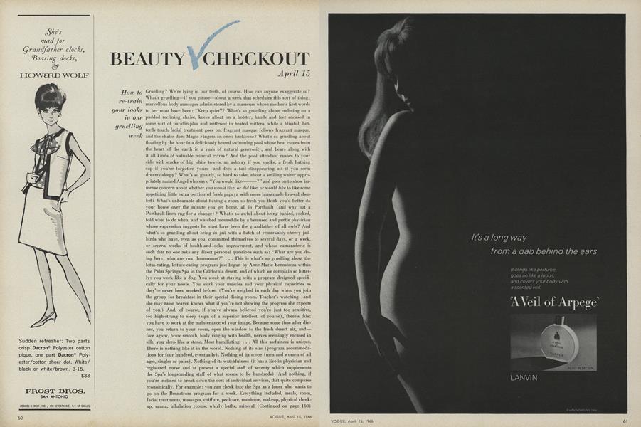 How to Re-train Your Looks in One Gruelling Week