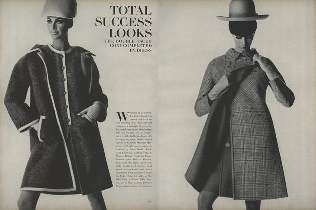 Total Success Looks: the Double-Faced Coat Completed by Dress