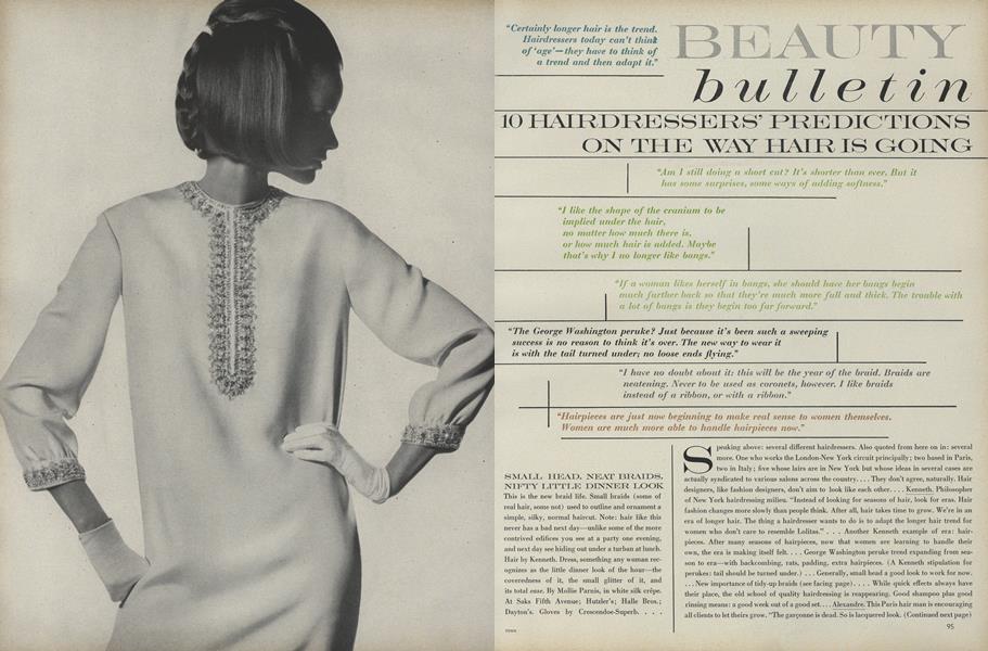 10 Hairdressers' Predictions on the Way Hair is Going