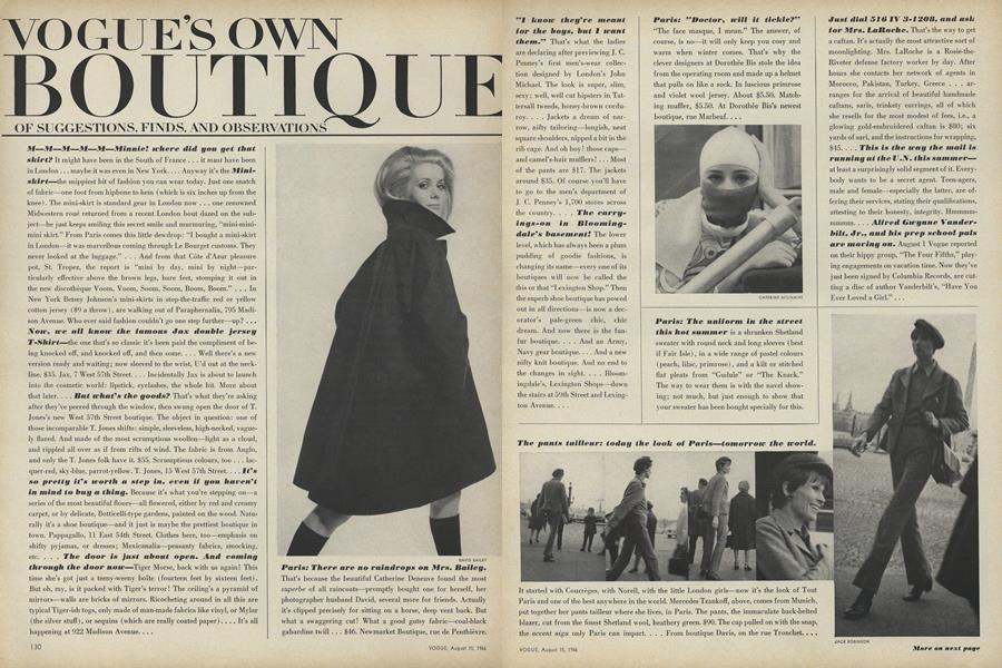 Vogue's Own Boutique