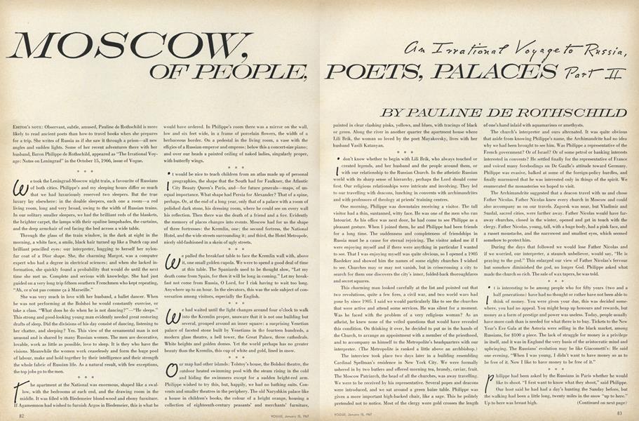 Moscow, of People, Poets, Palaces