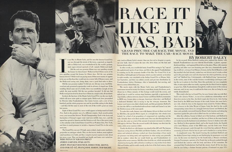 Race It Like It Was, Baby