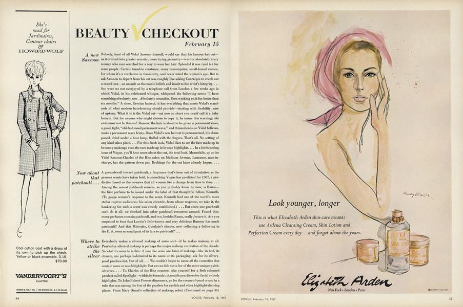 A New Sassoon/Now about that Patchouli...