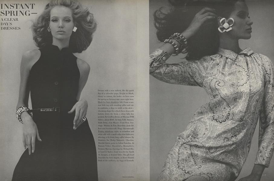Instant Spring | Vogue | MARCH 15, 1967