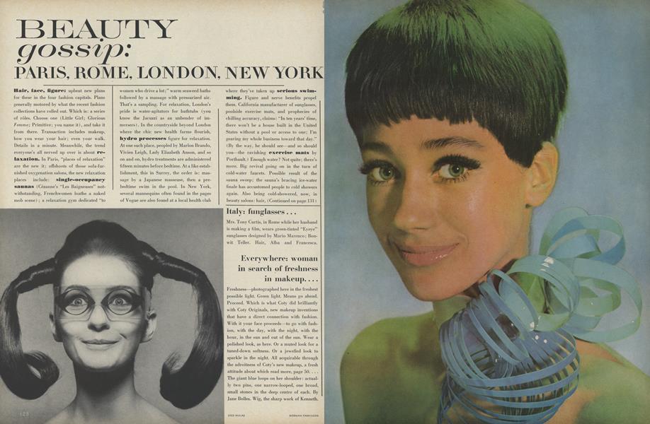 Gossip: Paris, Rome, London, New York