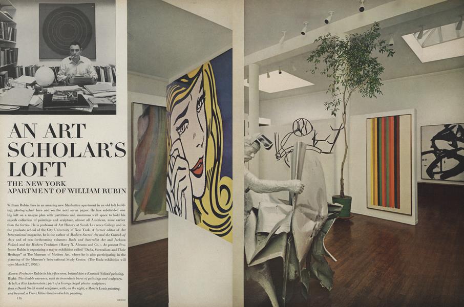 An Art Scholar's Loft: The New York Apartment of William Rubin