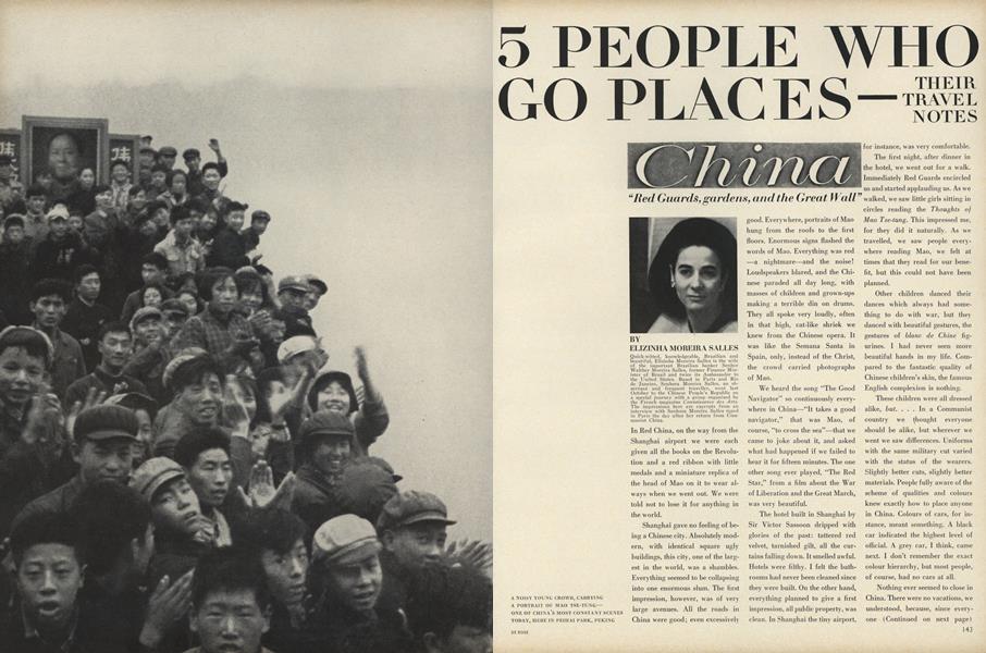 Five People who Go Places–their Travel Notes: China