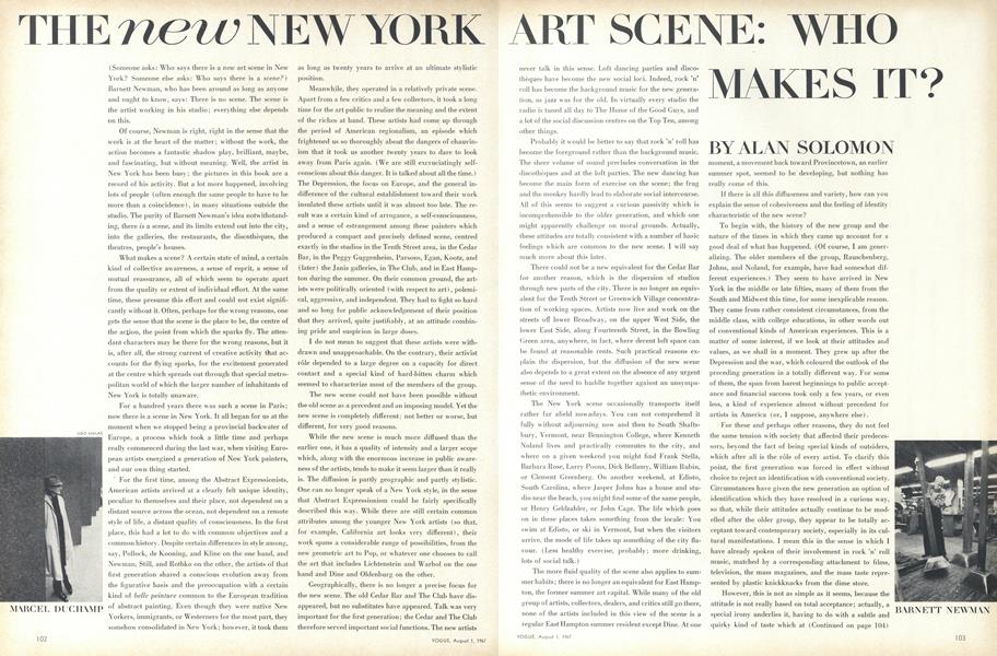 The New New York Art Scene: Who Makes It?