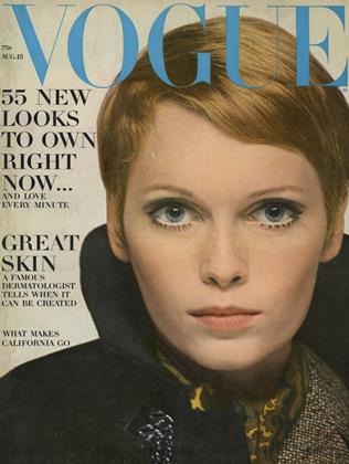 Can Great Skin be Created? | Vogue | AUGUST 15, 1967