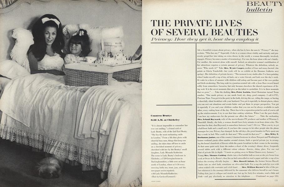 The Private Lives of Several Beauties
