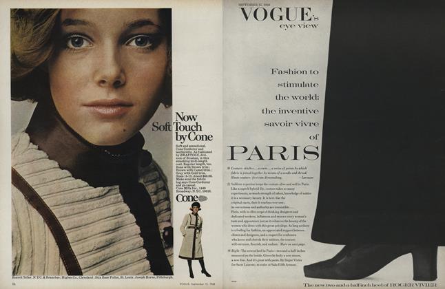No.03【Moda in Pelle】1968, September , 洋書 September 15 1968 | Vogue