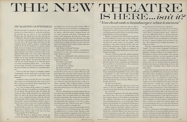 The New Theatre Is Here,...Isn't It?