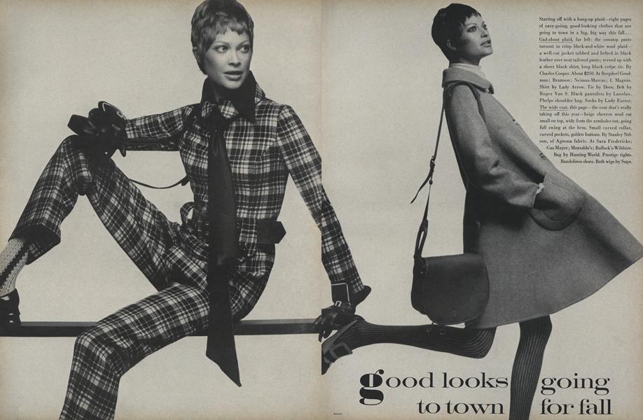 Good Looks Going To Town for Fall