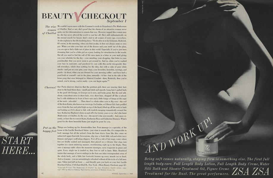 The Wise Woman of Chaillot...