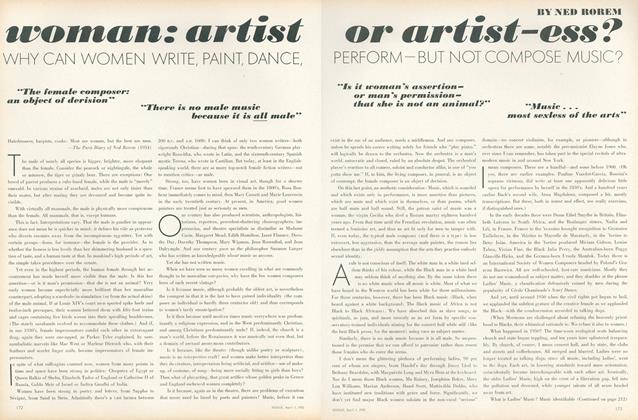 Woman: Artist or Artist-ess?