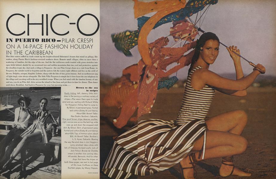 Chic-O in Puerto Rico—Pilar Crespi on a Fashion Holiday in the Caribbean