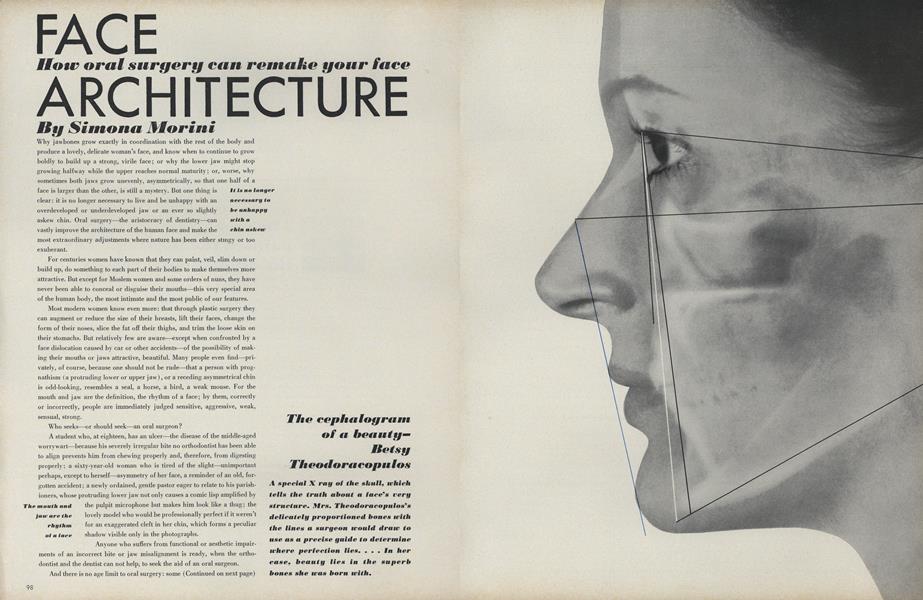 Face: How Oral Surgery Can Remake Your Face Architecture