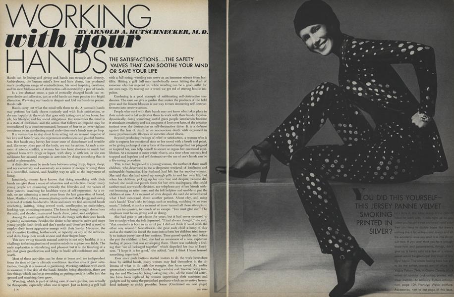 Working With Your Hands