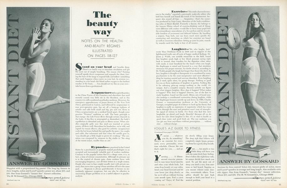 Vogue's A-Z Guide to Fitness