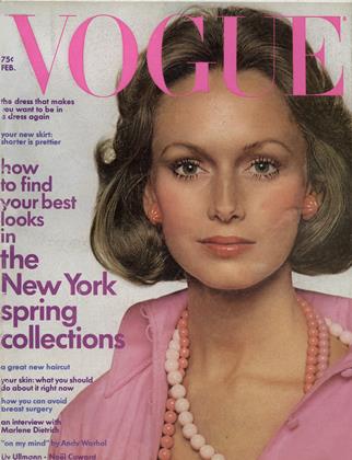 Inside Stories: Almost All You Need to Know | Vogue | FEBRUARY 1973