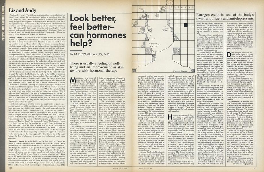 Look Better, Feel Better—Can Hormones Help?