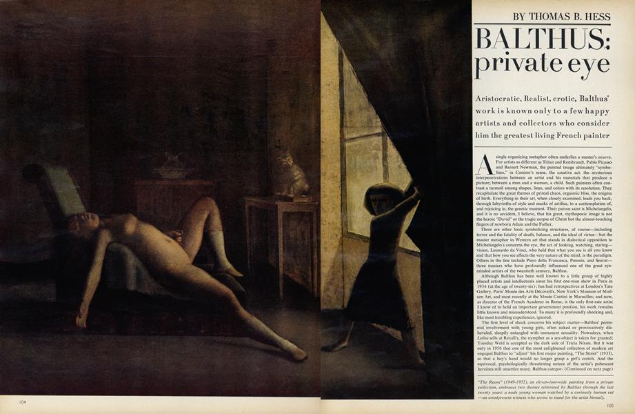 Balthus: Private Eye