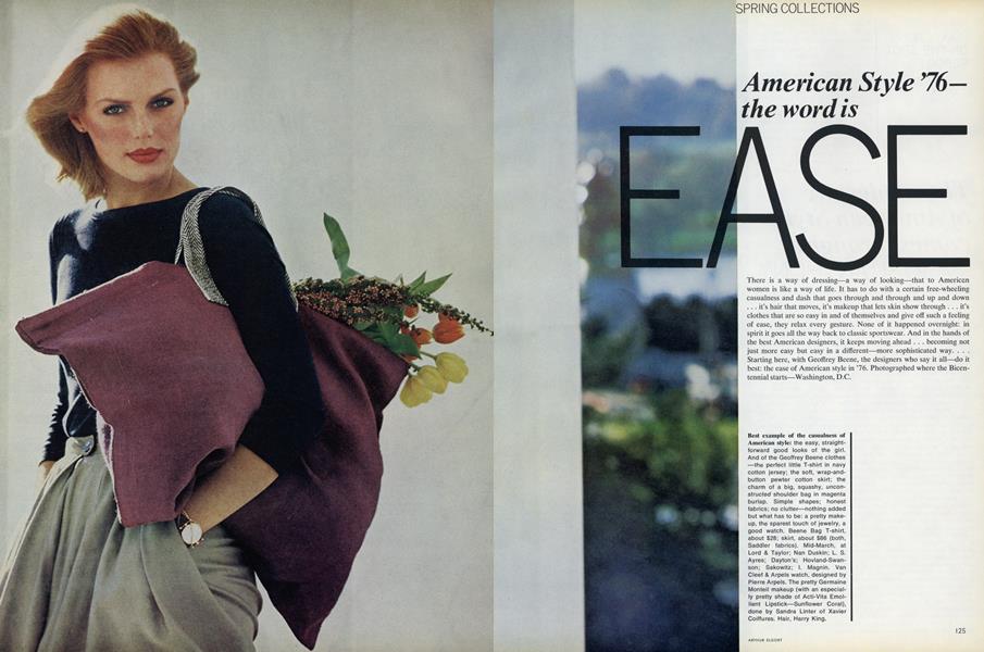 Spring Collections: American Style '76—the Word Is Ease