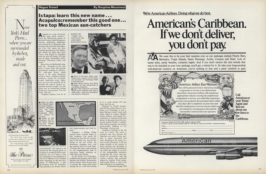 Ixtapa: Learn This New Name/Acapulco...