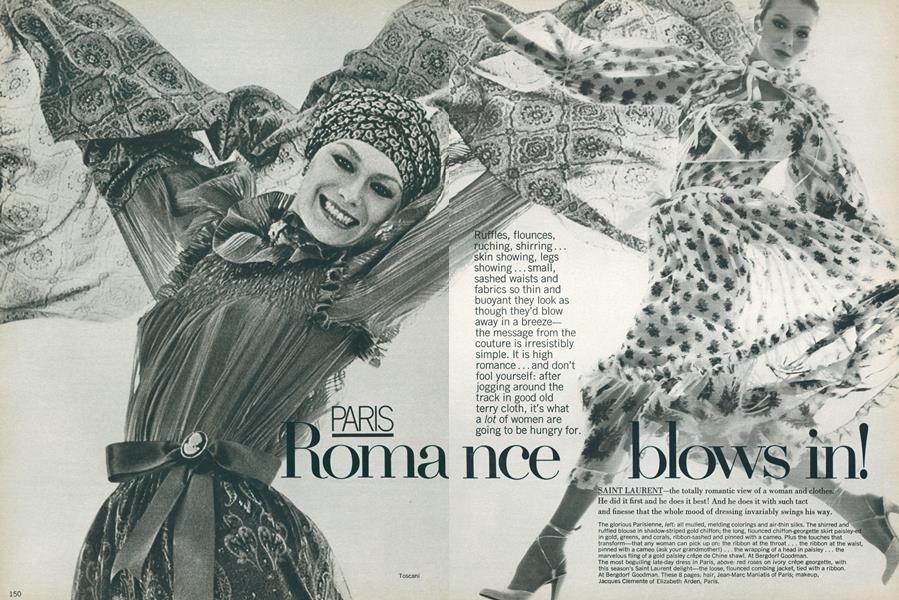 Paris: Romance Blows In!