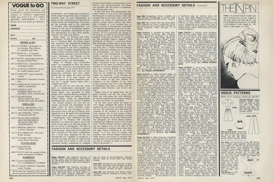 Fashion and Accessory Details