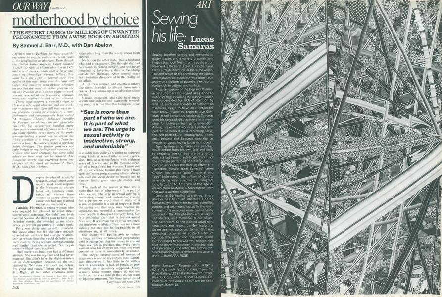 Motherhood By Choice