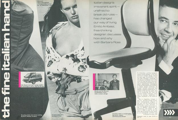 Italian Design: The Fine Italian Hand