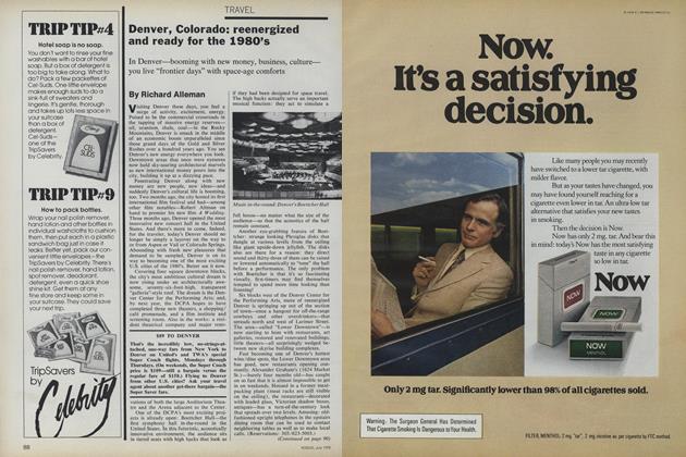 Travel: Denver, Colorado: Re-energized and Ready for the 1980's