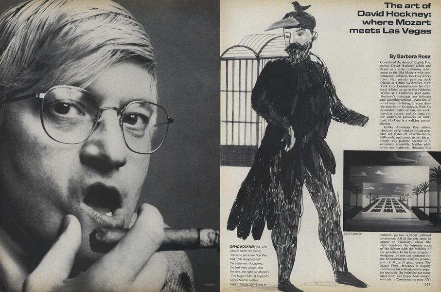 The Art of David Hockney: Where Mozart Meets Las Vegas