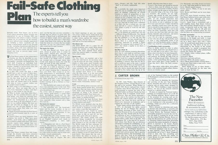 Fail-Safe Clothing Plan