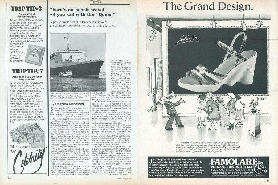 There's No-hassle Travel—if You Sail with the "Queen"