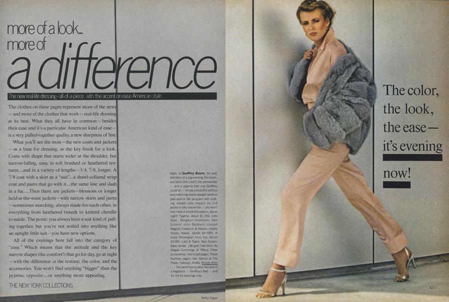 More of a Look, More of a Difference