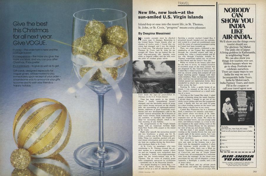 New Life, New Look—At the Sun-Smiled U.S. Virgin Islands