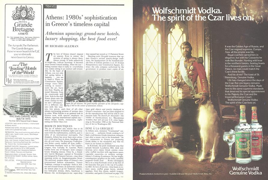 Athens: 1980s' Sophistication in Greece's Timeless Capital