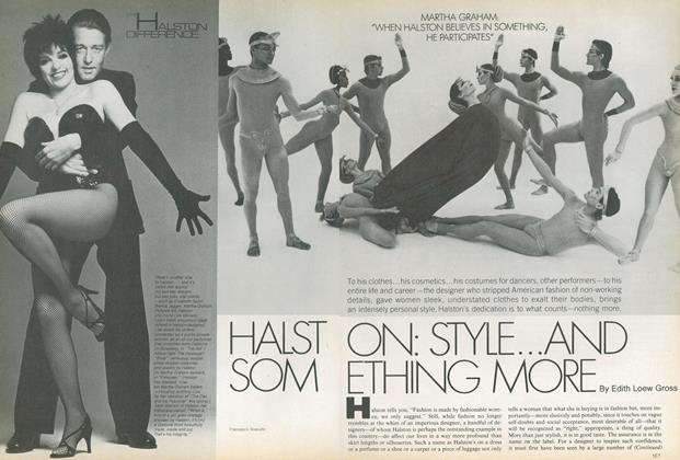 Halston: Style. . . and Something More