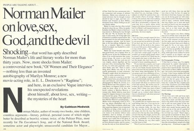 Norman Mailer on Love, Sex, God, and the Devil