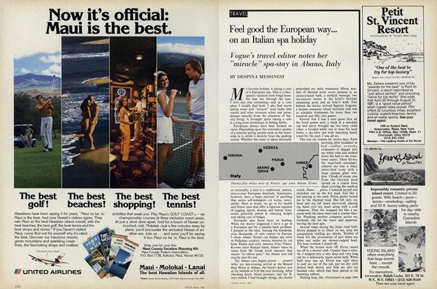 Feel Good the European Way on an Italian Spa Holiday