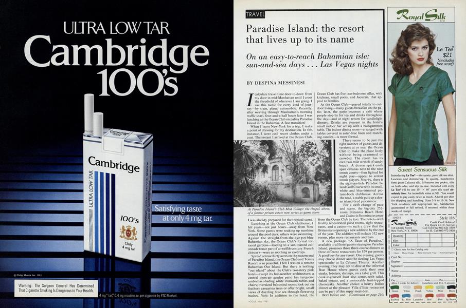 Paradise Island: The Resort That Lives Up to Its Name