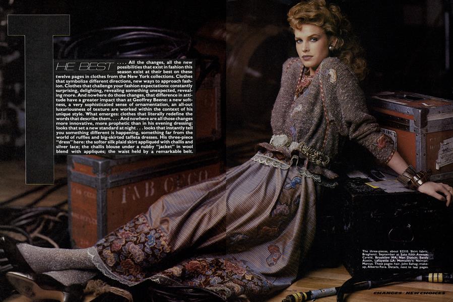 The Best Changes, New Choices